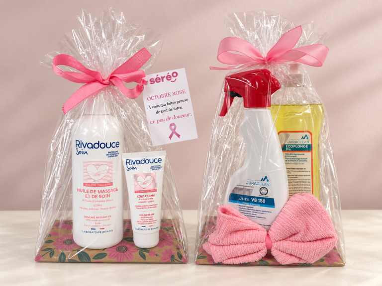 Octobre Rose : des kits à prix doux chez SÉRÉO à Besançon, Dole et Champagnole