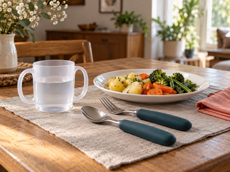Aides au repas à Champagnole : des accessoires utiles avec SÉRÉO